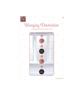 Hangdecoratie 80 Jaar Roze Zwart